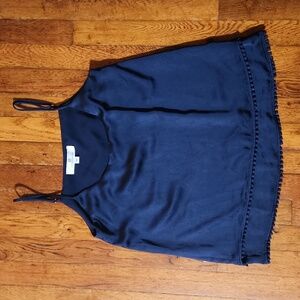 Navy blue Jean-Pierre Klifa tank